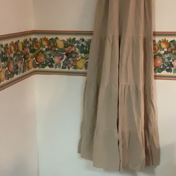 Seaspice Cotton Maxi Dress, Size L, Beige, NWT - Picture 2 of 9